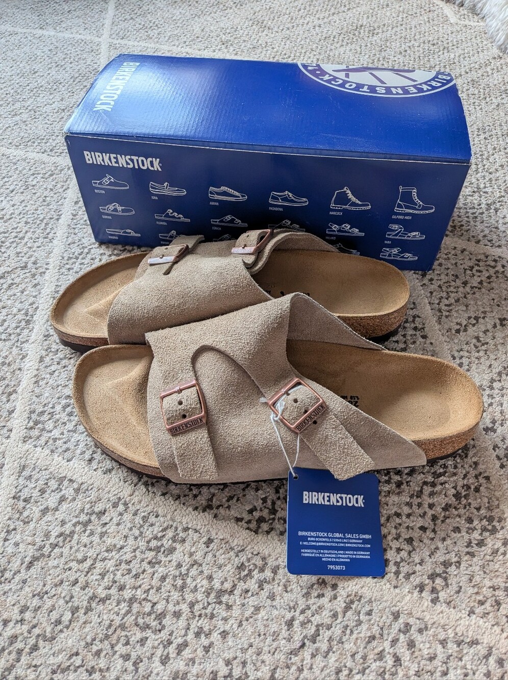 Birkenstock Women's Zurich Sandal 41 Narrow